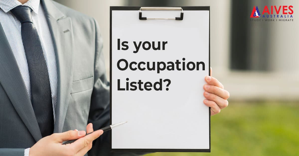 occupations list