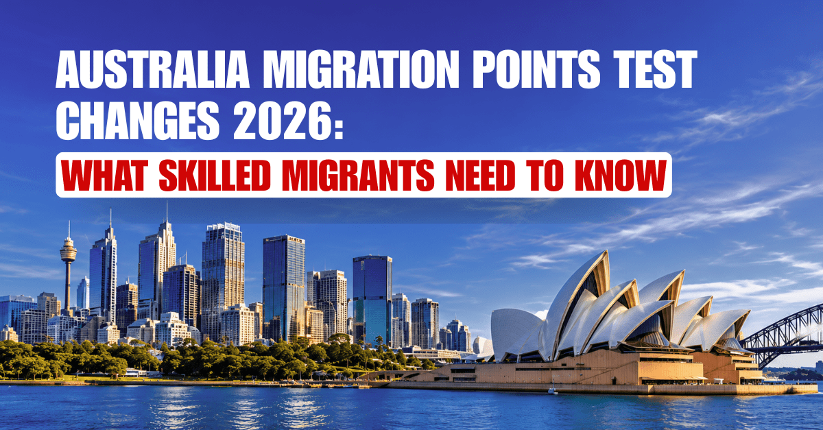 Australia Migration Points Test Changes 2026 for skilled migrants