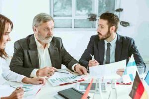 A Consultant Explaining about Immigration
